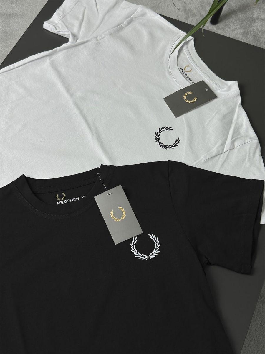 Футболка FRED PERRY Mini Logo fptxsbml фото