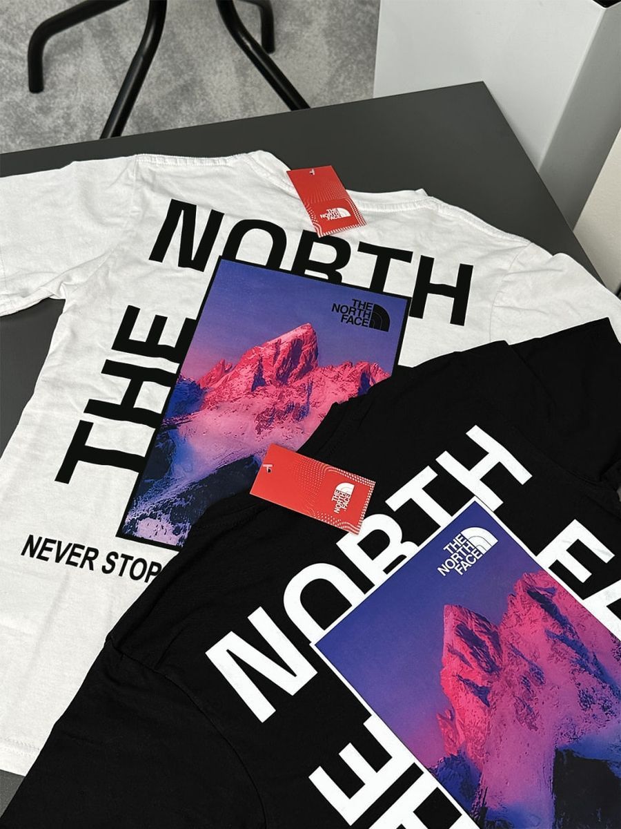 Футболка THE NORTH FACE Purple Mountains tntxsbpm фото