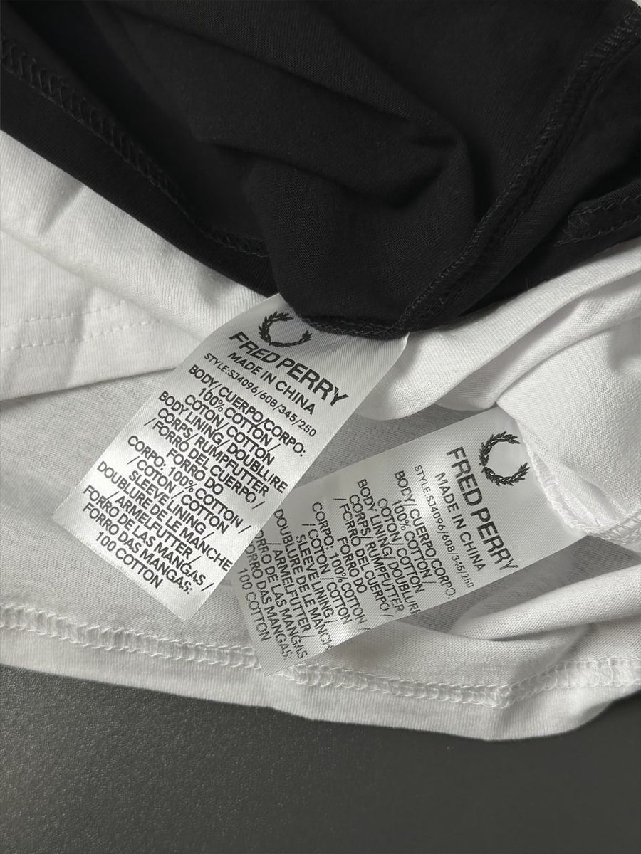 Футболка FRED PERRY Mini Logo fptxsbml фото