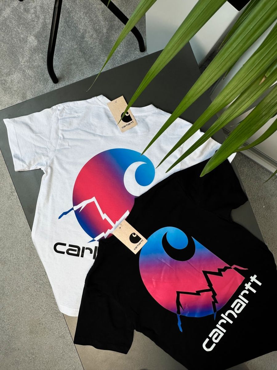 Футболка CARHARTT CyberSkies chtxsbc фото