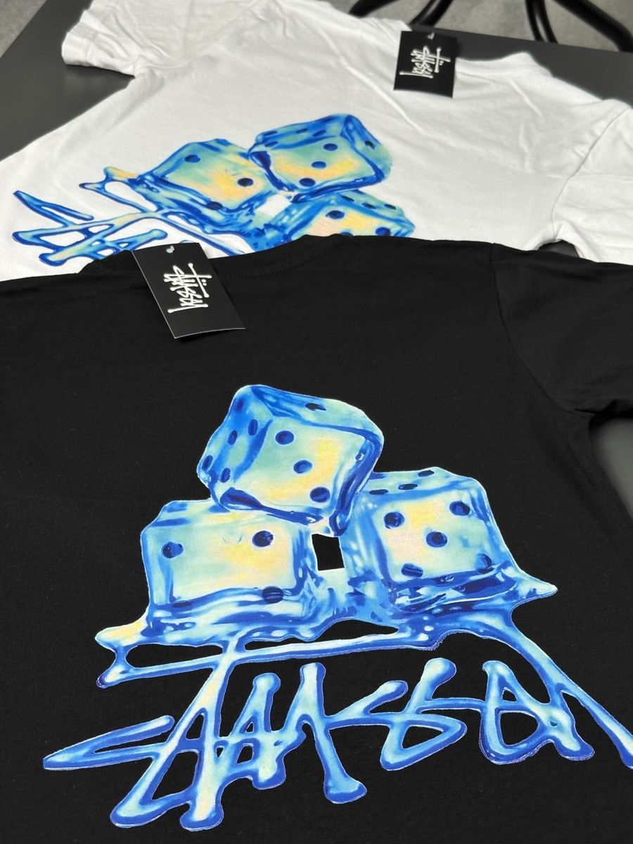 Футболка STUSSY Fuzzy Ice sttxsbi фото