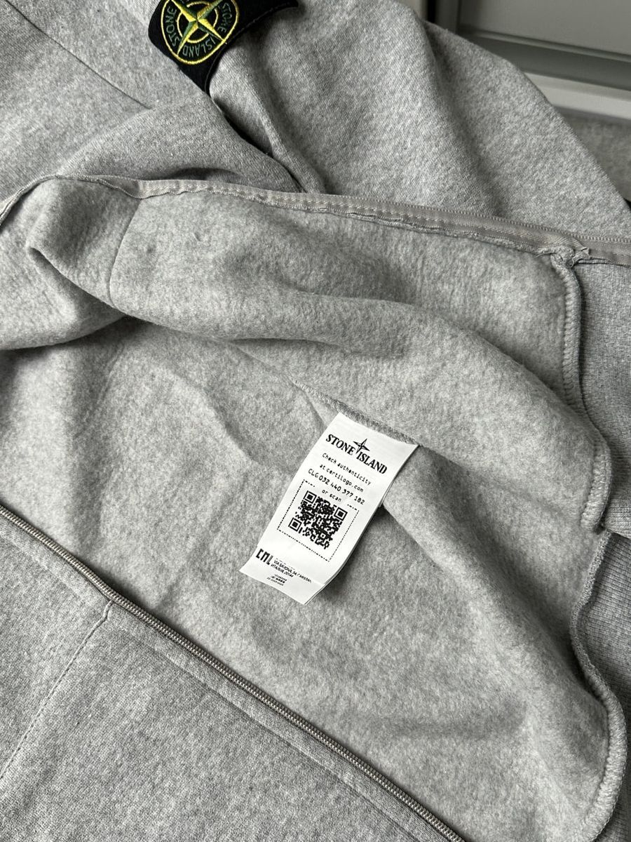 Зіп худі STONE ISLAND sizxslg фото
