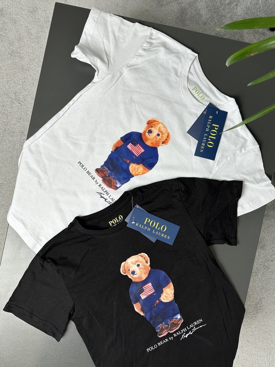 Футболка POLO RAPLH LAUREN USA Bear rltxsbub фото