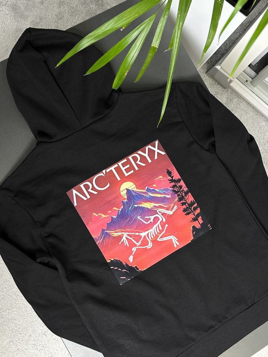 Худі ARCTERYX Neon Mountains arhxsbn фото
