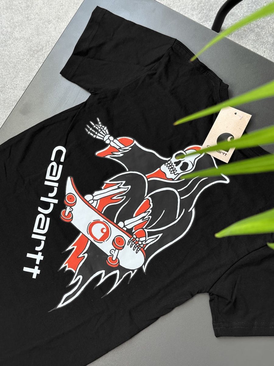 Футболка CARHARTT Grim Reaper chtxsbgr фото