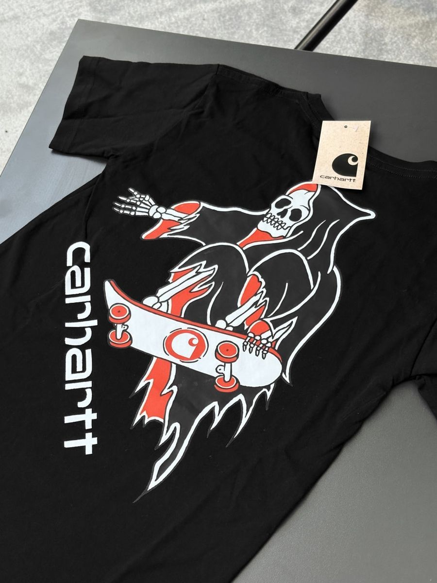 Футболка CARHARTT Grim Reaper chtxsbgr фото