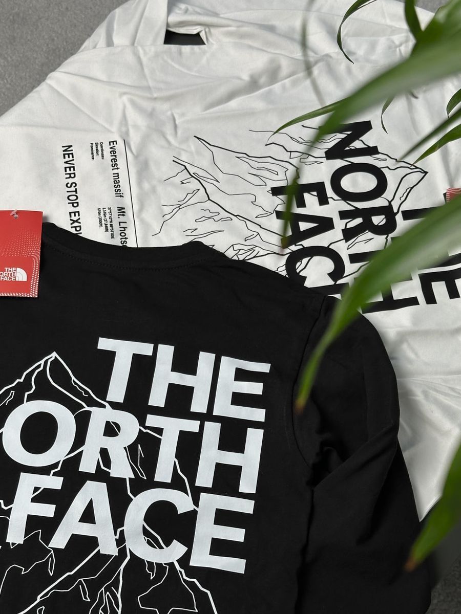Лонгслів THE NORTH FACE Mountains tnlxsbm фото
