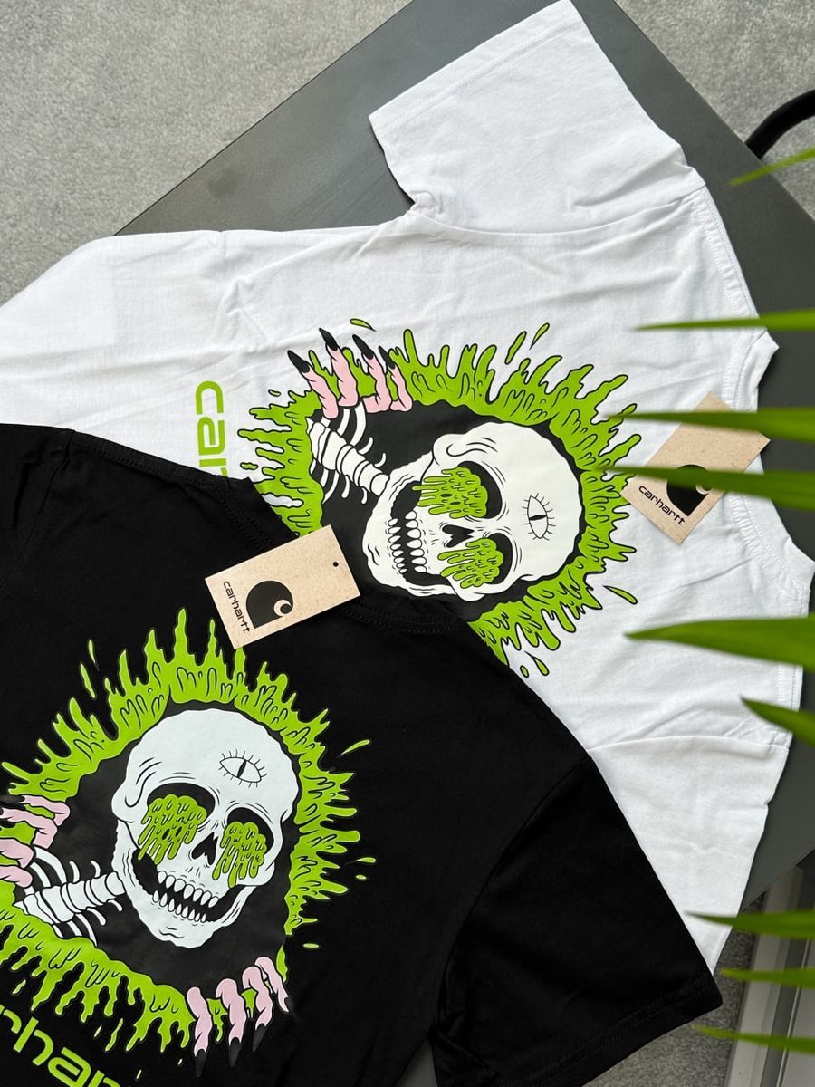Футболка CARHARTT Skull chtxsbsk фото