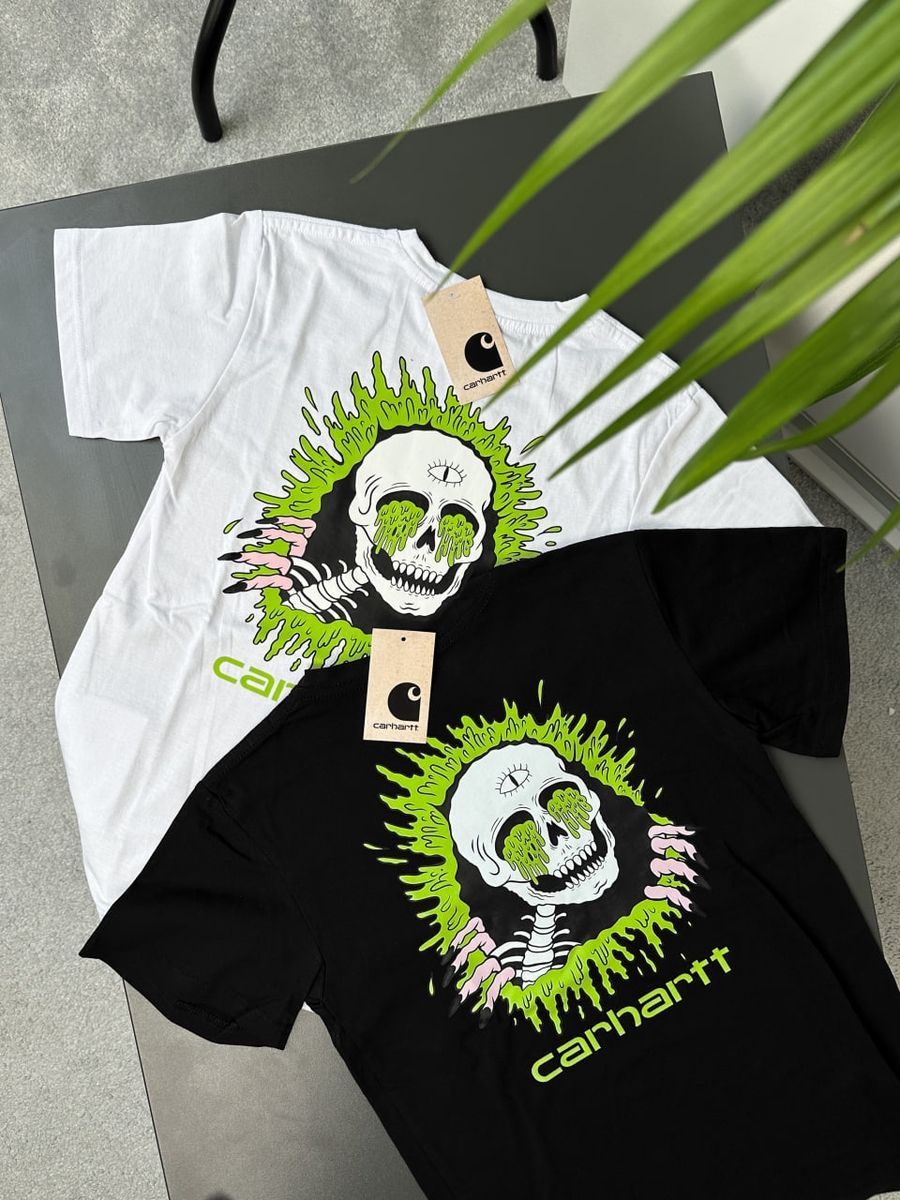Футболка CARHARTT Skull chtxsbsk фото