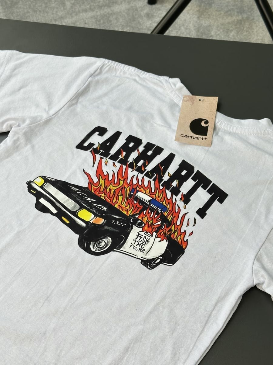Футболка CARHARTT Fuck The Police chtxswftp фото