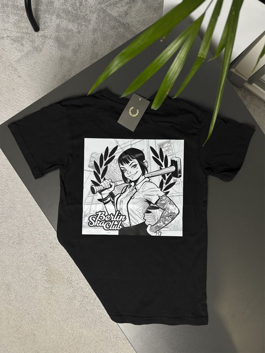 Футболка FRED PERRY Berlin Ska Club fptxsbbsc фото