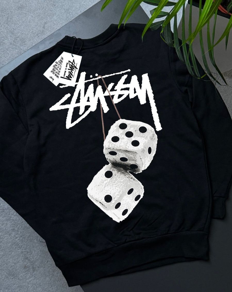 Світшот STUSSY Fuzzy Dice stsxsbfzd фото
