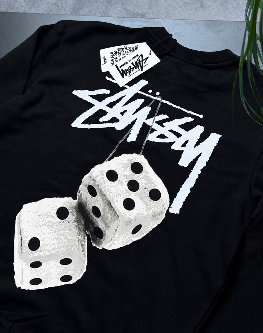 Світшот STUSSY Fuzzy Dice stsxsbfzd фото