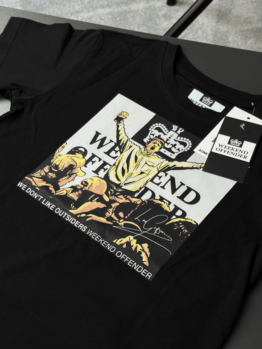 Футболка WEEKEND OFFENDER Leo Gregory wotxsl фото