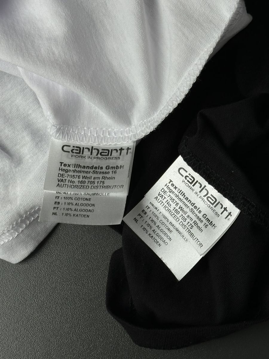 Футболка CARHARTT Fading Script chtxsbfs фото