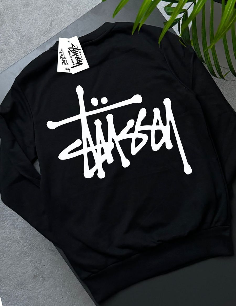 Світшот STUSSY Basic stsxsbbsc фото