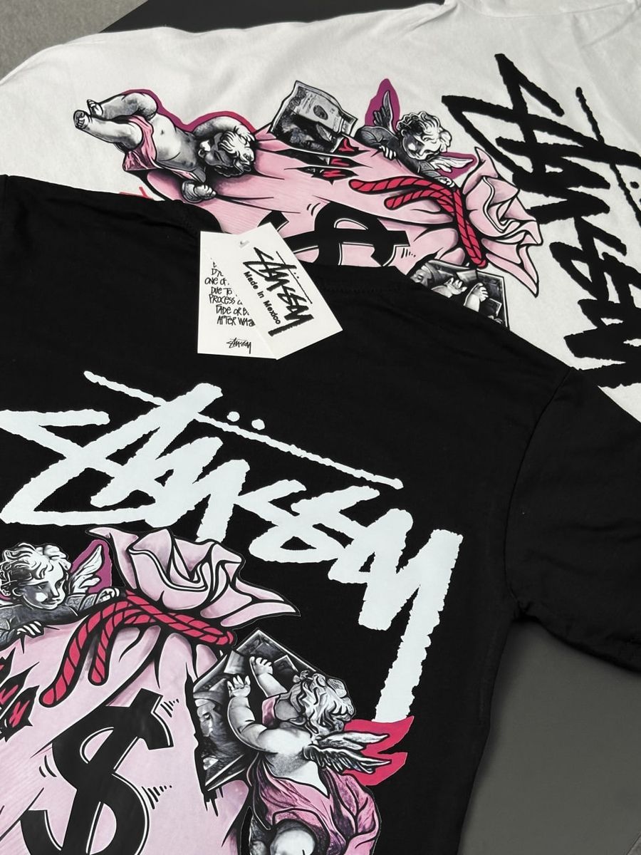Футболка STUSSY Money Angel sttxsbm фото