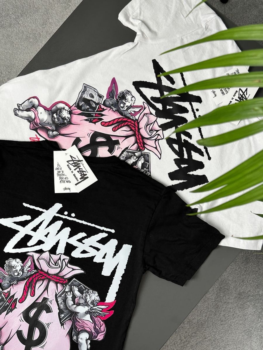 Футболка STUSSY Money Angel sttxsbm фото