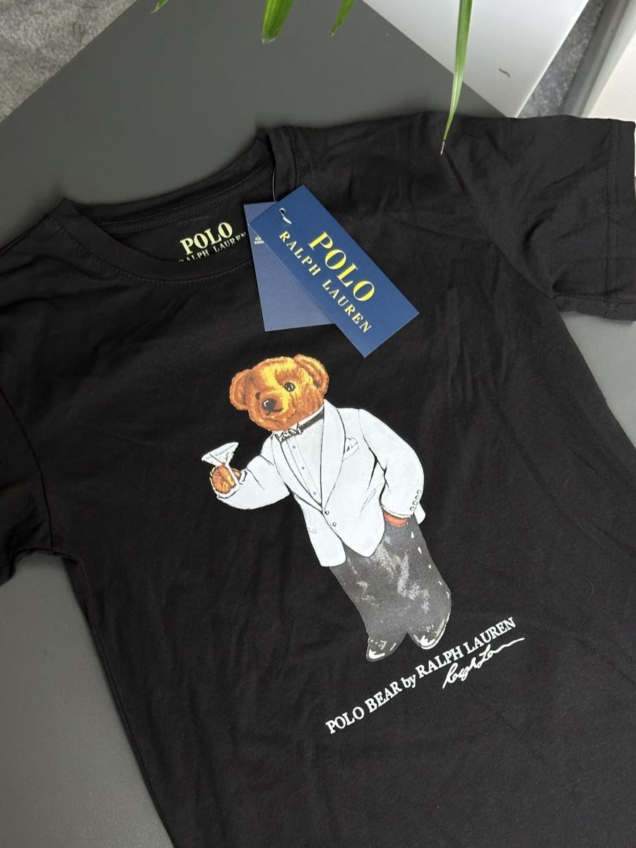 Футболка POLO RAPLH LAUREN Alco Bear rptxsbab фото