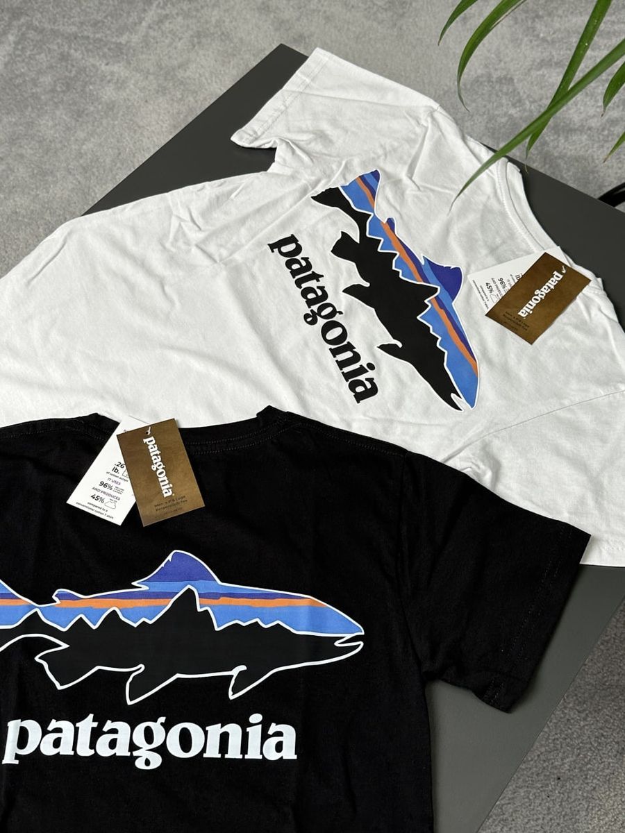 Футболка PATAGONIA Shark pgtxsbs фото